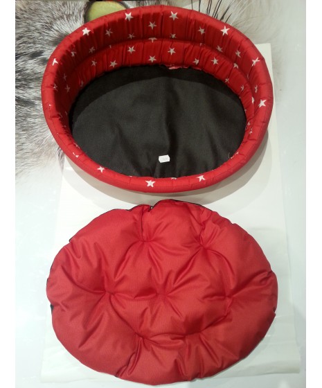 Legowisko do spania. PRODUKT POLSKI. Rozmiar 30x40cm. Wypełnione poduchą.