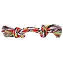 Zabawka sznurowa dla psa. Z bawełny/poliestru. Długość 26cm. Różne kolory.