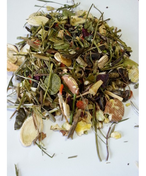 Karma dla królików, świnek morskich, chomików, koszatniczek, szynszyli, myszy, szczurków. Ziołowy ogród.