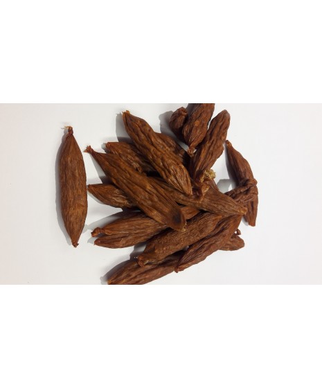 Kabanos mini dla psa. Z wołowiną. 85% mięsa.