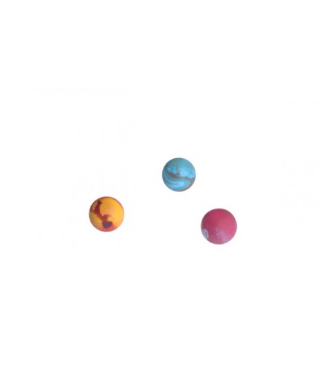 Zabawka dla psa gumowa pełna  "0". Zapachowa . NIE TONIE. Średnica 3,5cm. SUMPLAST