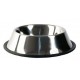 Miska metalowa ze stali nierdzewnej dla zwierząt. Pojemność 1,80L. Nie ślizga się dzięki gumowej podstawie.
