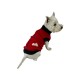 Golf dla psa z polaru. PRODUKT POLSKI. Różne rozmiary. Długość od 28cm do 47cm. Kolor czerwony .