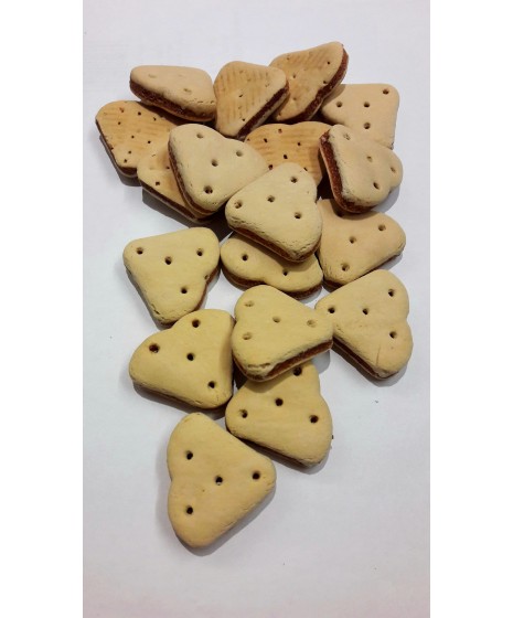 Ciasteczka dla pieska - serca wołowe.