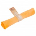 Rolka ze skóry wołowej pomarańczowa. Dla psa. Długość 15/17cm.