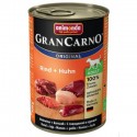 Animonda GranCarno-mokra karma dla psa zawierająca dużo mięsa oraz wysokowartościowych składników. Wołowina+kurczak.