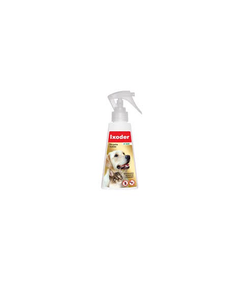 Spray przeciw kleszczom  i komarom dla psa i kota. IXODER. 100ml.