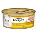Gourmet Gold puszeczka dla kota 85g w musie - mokra karma z kurczakiem. Super jakość, super smak.
