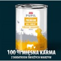 PUPIL- karma mokra dla psa PREMIUM ALL MEAT ADULT 400g. Z kurczakiem i wołowiną.