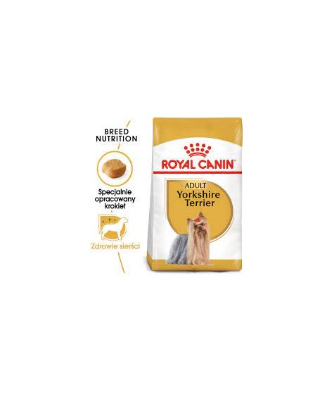 Royal Canin - YORKSHIRE TERRIER. Pełnoporcjowa karma dla psów dorosłych i starszych.500g.