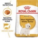 Royal Canin WEST WHITE TERRIER- karma dla psów dorosłych. 500g.