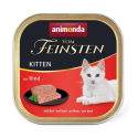 Animonda vom feinsten - karma mokra dla małych kotków. Z wołowiną. 100g.