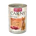 Animonda Carny KITTEN- karma mokra w puszce dla kotów. 400g. Z wołowiną, cielęciną i kurczakiem.