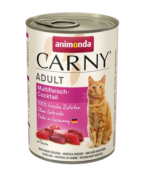 Animonda Carny - karma mokra w puszce dla kotów. 400g. Koktajl wielomięsny.