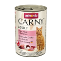 Animonda Carny - karma mokra w puszce dla kotów. 400g. Wołowina z indykiem i krewetkami.