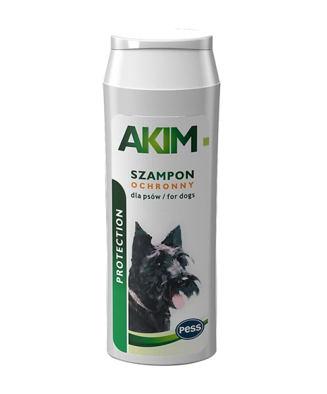 Szampon pielęgnacyjno-ochronny AKIM PESS - dla psów. 200ml