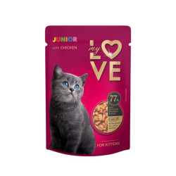 My Love 85g - dla kociąt karma z kurczakiem w delikatnym sosie.