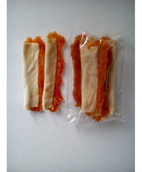 Przysmak CHIPSY Z KURCZAKIEM dla psa  - duża zawartość białka, niska zawartość tłuszczu.