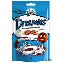 Dreamies - pyszna przekąska dla twojego kota. Marzą one o chrupkich, wypełnionych pysznym, kremowym nadzieniem poduszeczkach.