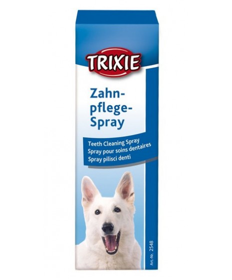 Spray na czyszczenie zębów. Preparat czyści i pielęgnuje zęby, a także neutralizuje nieprzyjemny oddech. TRIXIE