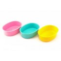 Miseczka dla chomika plastikowa. Rozmiar 8cm*10cm. Różne kolory.