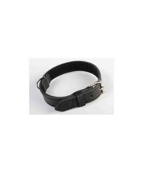 Obroża ze skóry podszyta filcem dla psa. Produkt POLSKI. Szerokość 30mm długość 65cm.