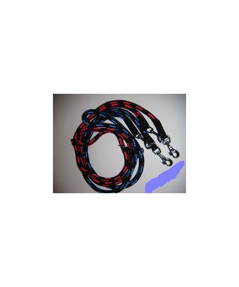 Smycz sznurowa składana 240cm długości. PRODUKT POLSKI. Średnica 16mm.